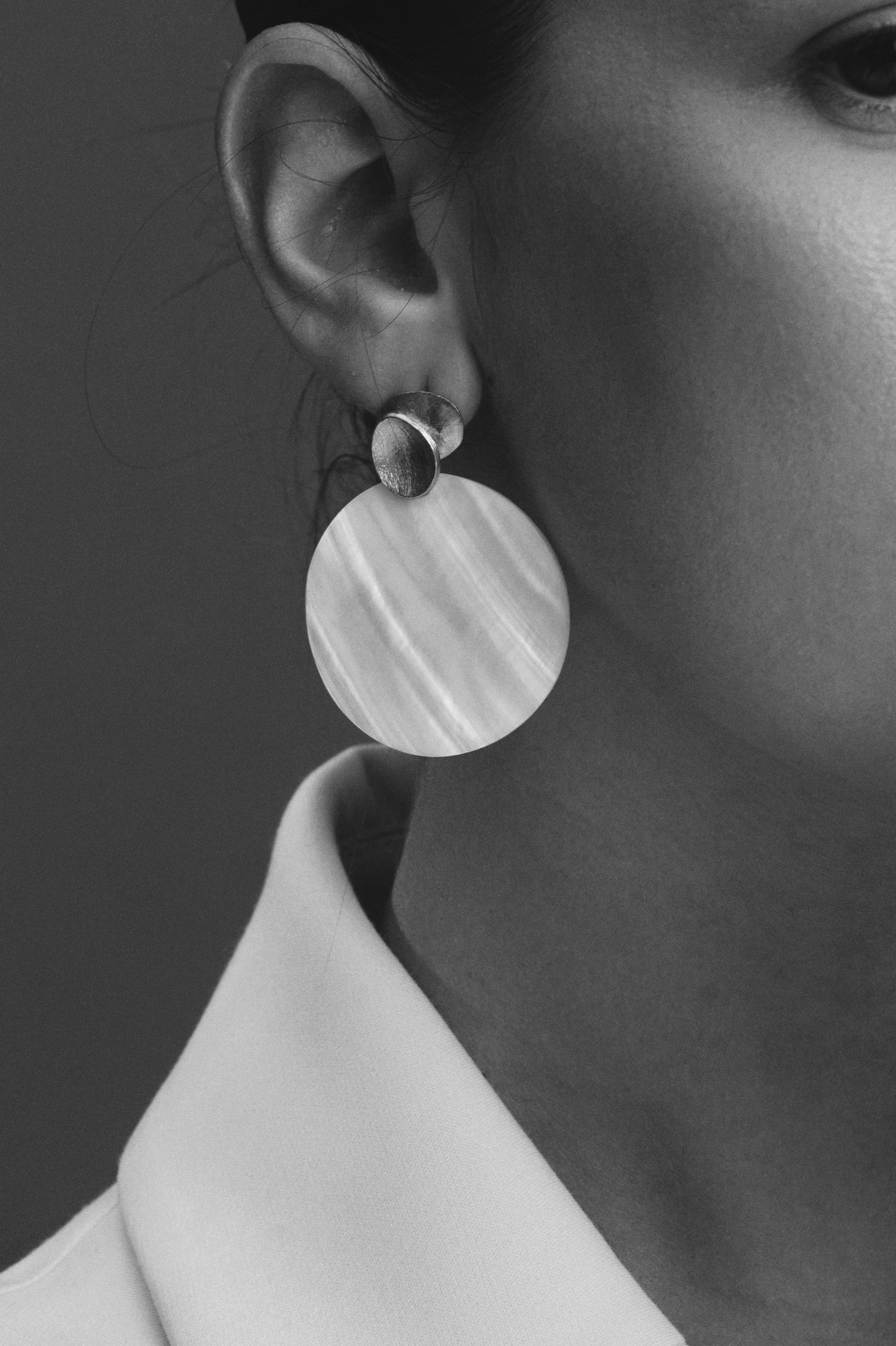 Nacre earrings